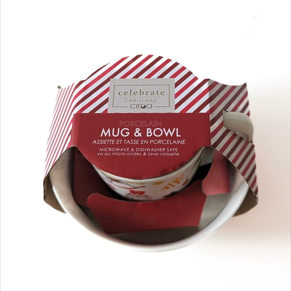 Ciroa Christmas Nutcracker themed mug and bowl gift set. NWT - Picture 4 of 4